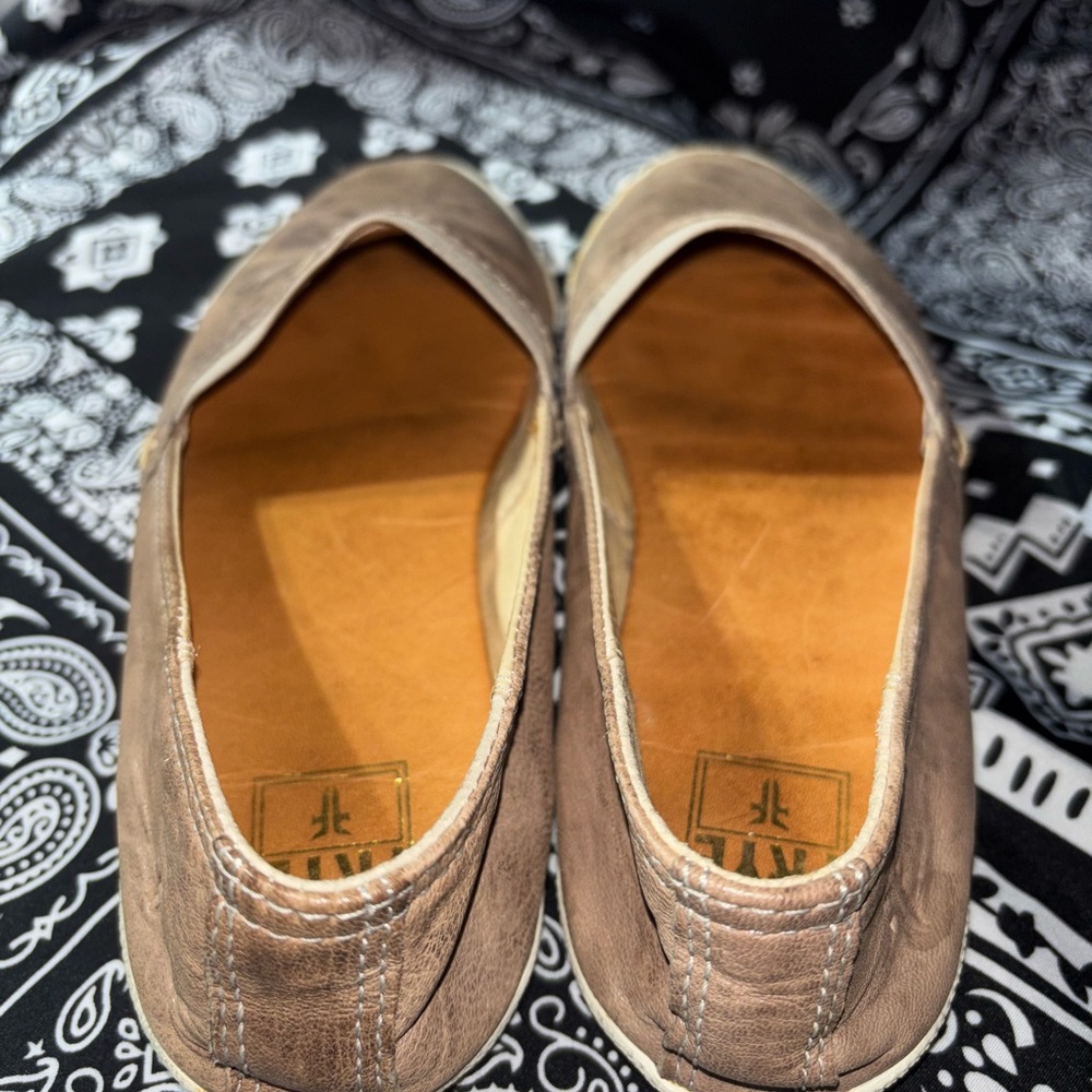 Frye Leather Slip Ons